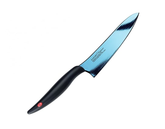 KASUMI Nóż szefa kuchni Titanium dł. 13 cm, niebieski Kasumi