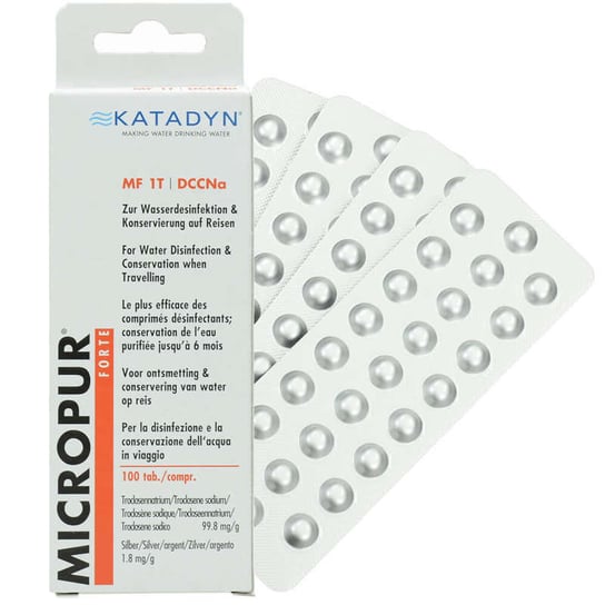 Katadyn Tabletki do Oczyszczania Wody Micropur MF 1T 100 szt. Katadyn