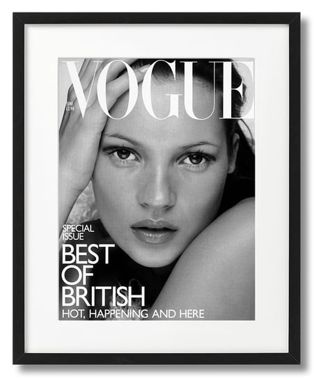 Kate Moss Okładka Vogue Best Of British DEKORAMA