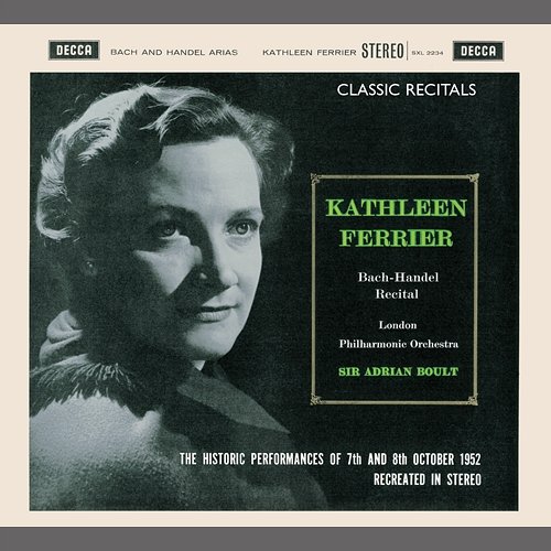 Kathleen Ferrier Kathleen Ferrier, London Philharmonic Orchestra, Sir Adrian Boult