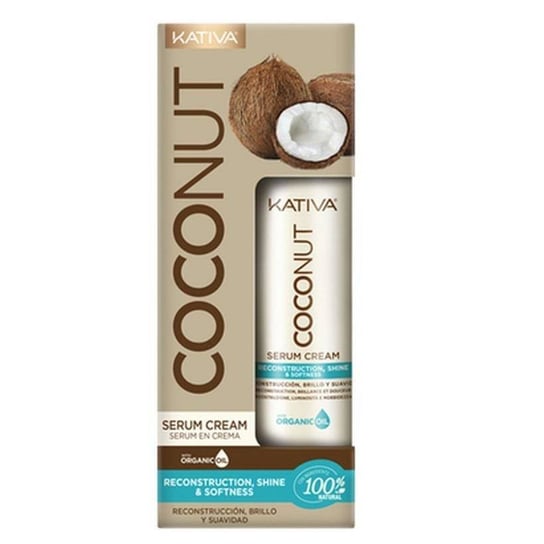 Kativa, Coconut Reconstruction Serum Cream, Kokosowe serum odbudowujące w kremie, 200ml Kativa