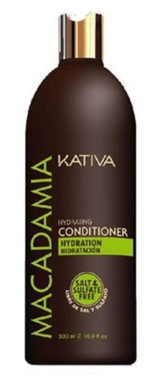 Kativia, Macadamia, szampon nawilżający do włosów, 500 ml Kativia