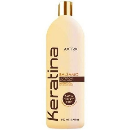Kativia, odżywka balsam do włosów z keratyną, 500 ml Kativia