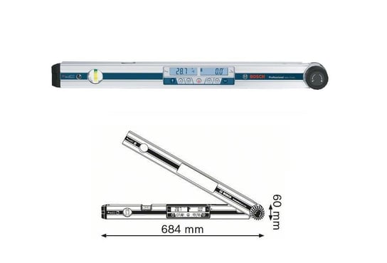 Kątomierz cyfrowy BOSCH GAM 270 MFL, 60 cm Bosch