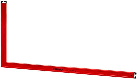 Kątownica 60 x 120 cm czerwona bez libelli PRO600 PRO