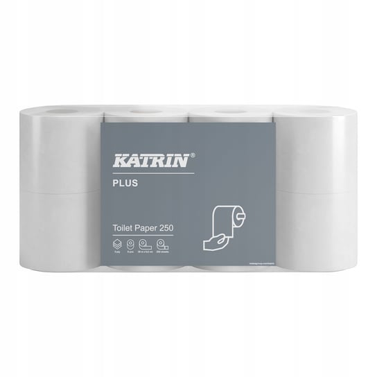 Katrin Plus Papier Toaletowy 250 Listków 3W 67589 KATRIN