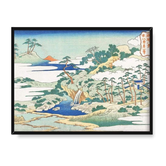 Canvas Schilderij De grote golf van Kanagawa - schilderij van Katsushika Hokusai