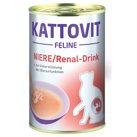 KATTOVIT DRINK NIERE/RENAL DUCK 135ML 77370/24 Kalencom