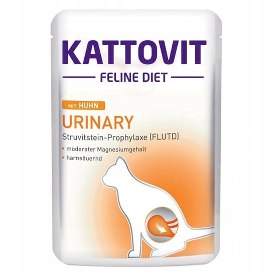 Kattovit Urinary Kurczak 85G Schorzenia Układu Moczowego Kattovit