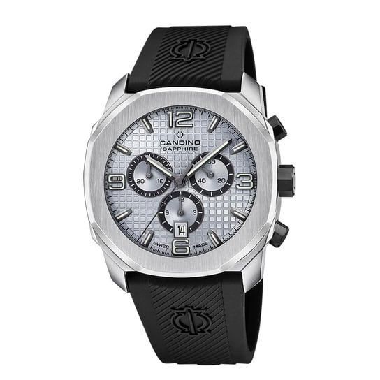 Kauczukowy zegarek męski Candino czarny Sportowy zegarek męski Candino UC4774/3 Candino