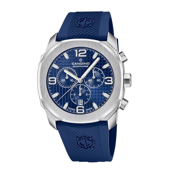 Kauczukowy zegarek męski Candino niebieski Sportowy zegarek męski Candino UC4774/4 Candino