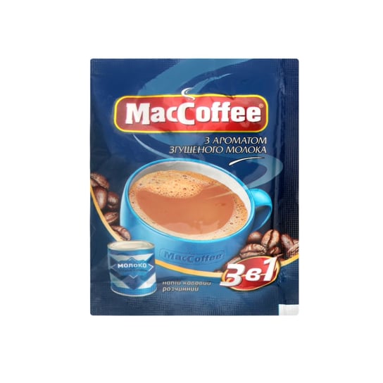 Kawa 3 w 1 ze smakiem mleka zagęszczonego saszetka "MacCoffee" 18gr Inny producent
