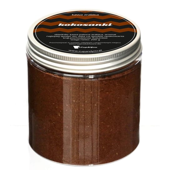 Kawa aromatyzowana KOKOSANKI arabica mielona najlepsza smakowa deserowa 200g Cup&You