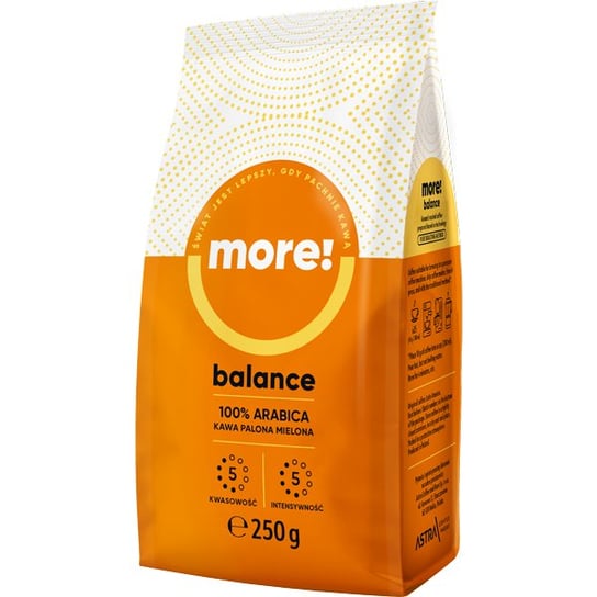 Kawa Astra More Balance mielona 250g ASTRA COFFEE & MORE