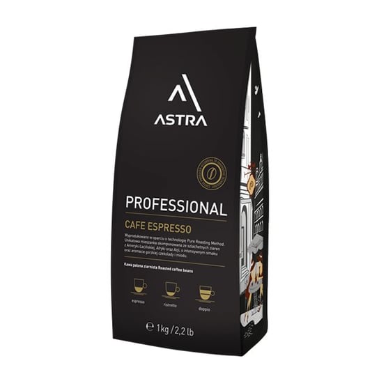 Kawa Astra Professional Espresso ziarnista 1kg ASTRA COFFEE & MORE