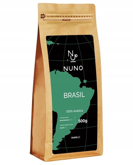 Kawa Brazylia Świeża 72H Od Wypalenia Arabika 500G Nuno