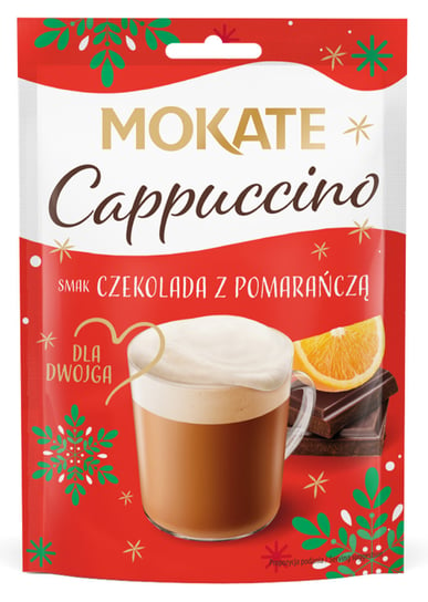 Kawa Cappuccino Czekolada Z Pomarańczą Deserowa Pianka Bez Ekspresu 40g Mokate