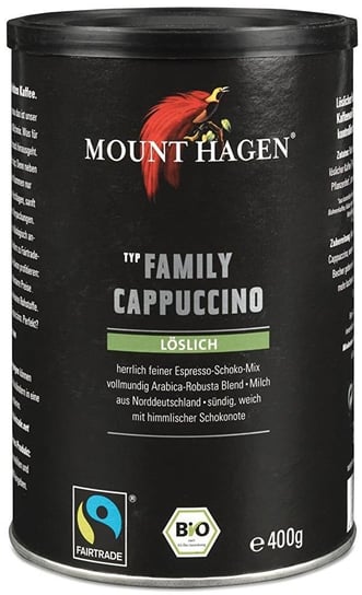 KAWA CAPPUCCINO FAMILY FAIR TRADE BIO 400 g - MOUNT HAGEN Mount Hagen