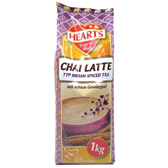 Kawa Cappuccino Hearts Chai Latte 1 Kg Hearts