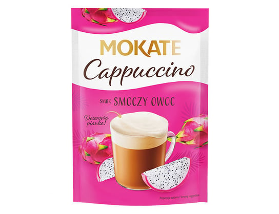 Kawa Cappuccino MOKATE o smaku smoczy owoc 40 g Mokate