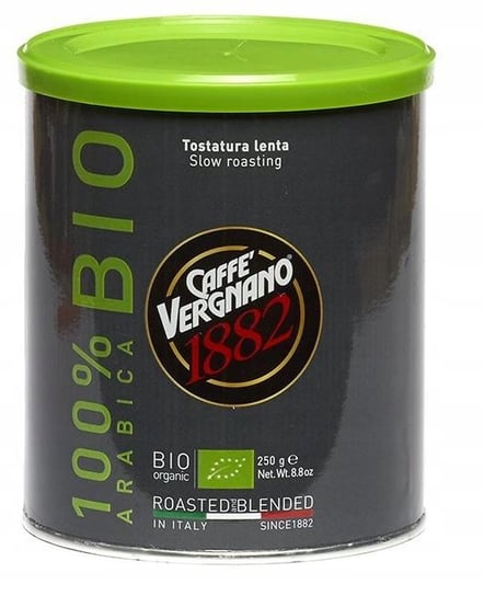 Kawa Drobno Mielona Caffe Vergnano 1882 Bio Organic 100% Arabica 250G Caffe Vergnano