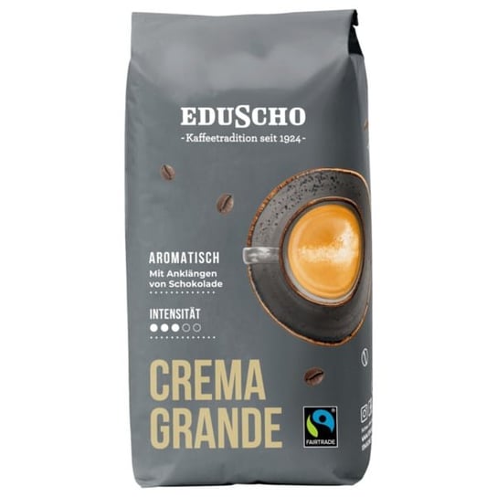 kawa Eduscho Crema Grande aromatyczna 1kg, kawa ziarnista DE, produkt niemiecki Inna marka