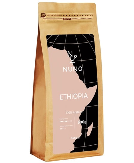 Kawa Etiopia Świeża 72H Od Wypalenia Arabika 500G Nuno