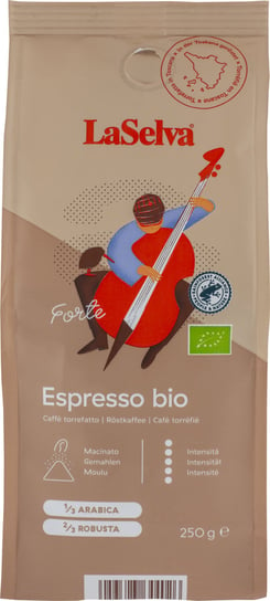 Kawa Forte Espresso mielona 250g BIO La Selva