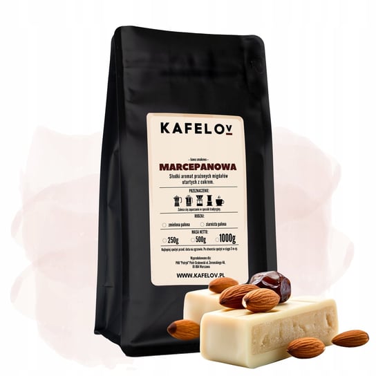 Kawa Kafelov smakowa MARCEPAN 250g mielona Kafelov