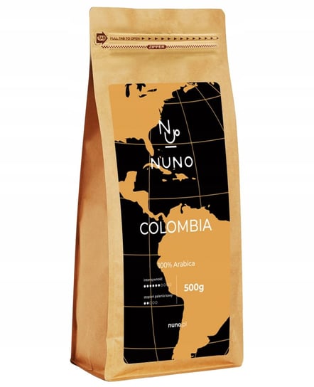 Kawa Kolumbia Świeża 72H Od Wypalenia Arabika 500G Nuno