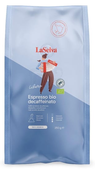 Kawa Libero Espresso mielona 250g bezkofeinowa BIO Inna marka