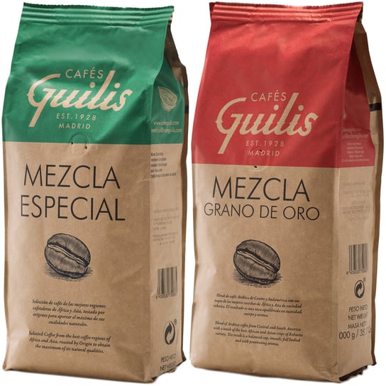 Kawa Mezcla Especial + Mezcla Grano De Oro 2Kg Cafes Guilis