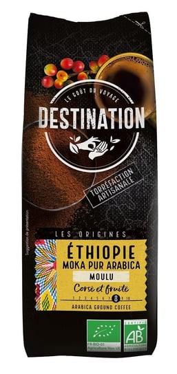 KAWA MIELONA ARABICA 100 % ETIOPIA FAIR FOR LIFE BIO 250 g - DESTINATION Destination