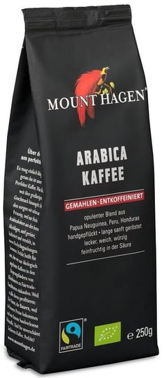 Kawa mielona bezkofeinowa bio MOUNT HAGEN, 250 g Mount Hagen