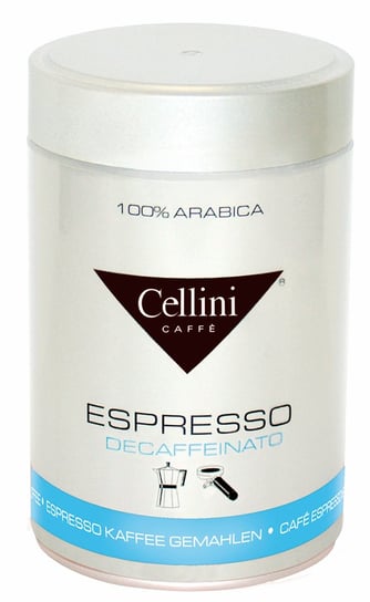 Kawa mielona bezkofeinowa CELLINI Premium Espresso Decaffeinato 250g Inna marka