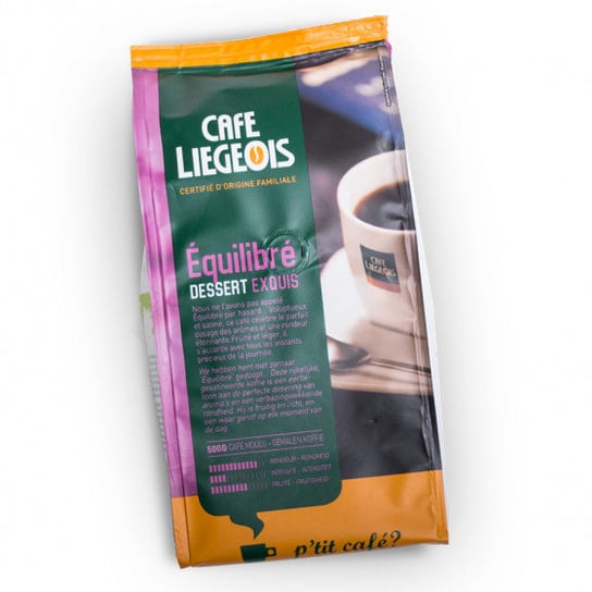 Kawa mielona Café Liégeois „Équilibré“, 500 g Cafe Liegeois