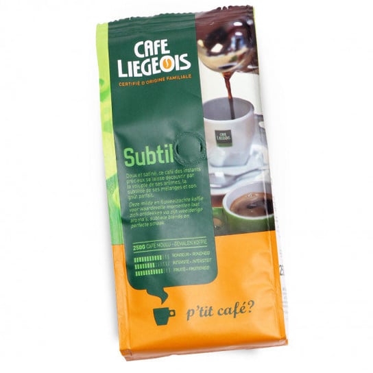 Kawa mielona Café Liégeois „Subtil“, 250 g Cafe Liegeois