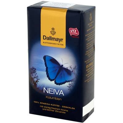 Kawa mielona DALLMAYR Neiva, 250 g Dallmayr