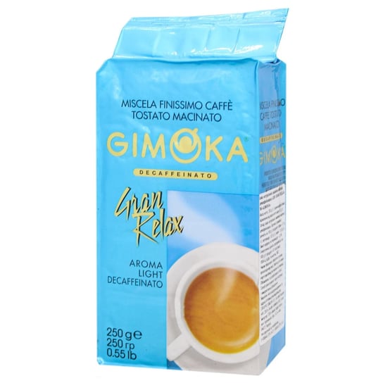 Kawa mielona GIMOKA Gran Relax bezkofeinowa 250 g Gimoka