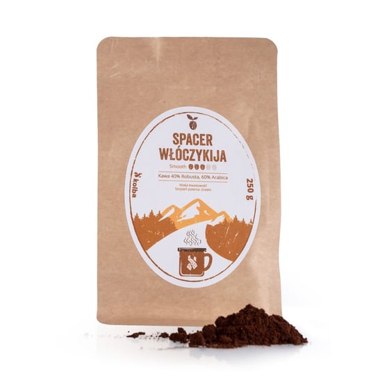 Kawa mielona Kolba Spacer Włóczykija Smooth 250 g Kolba
