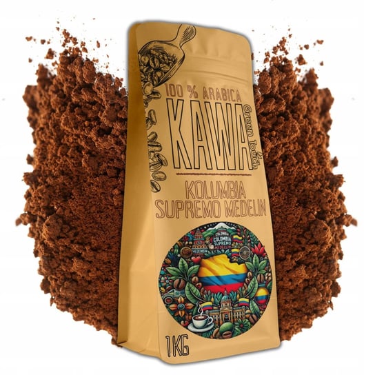 Kawa Mielona Kolumbia Supremo Medelin 100% Arabica 1 Kg Green Touch Green Touch