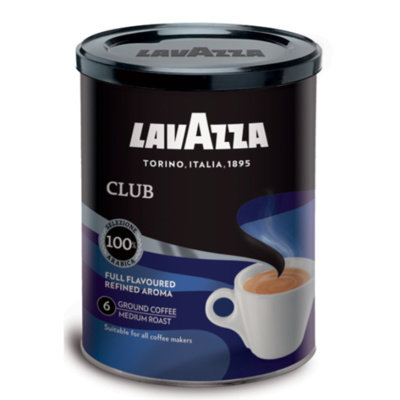 Kawa mielona LAVAZZA Club, 250 g - puszka Lavazza
