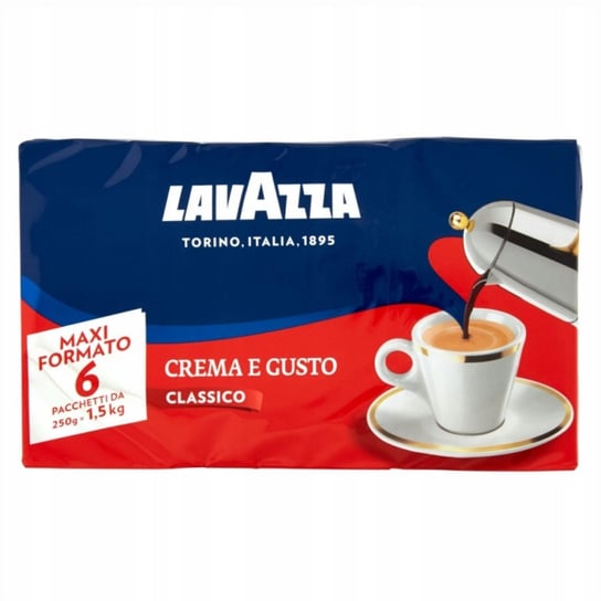 Kawa mielona LAVAZZA Crema E Gusto Classico 6x250 g Lavazza