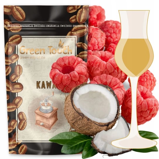 Kawa Mielona Smakowa Amore Mio Kokos Malina Adwokat 200 G Green Touch Green Touch