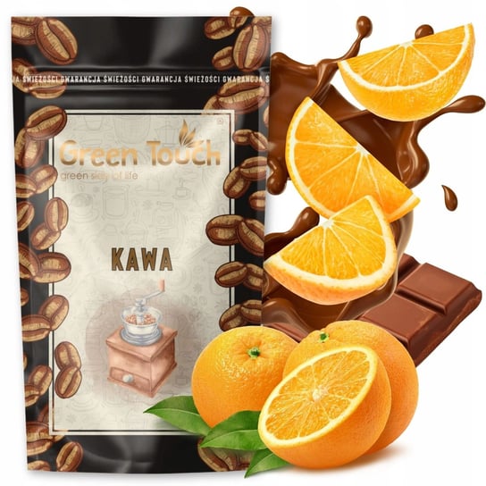 Kawa Mielona Smakowa Pomarańcze W Czekoladzie Czekolada 200 G Green Touch Green Touch
