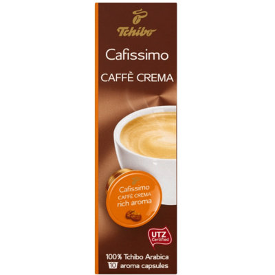 Kawa mielona w kapsułkach TCHIBO Caffe Crema Rich Aroma, 10x7,6 g Tchibo