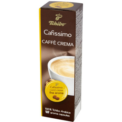 Kawa mielona w kapsułkach TCHIBO Cafissimo Caffe Crema Fine Aroma, 10x7 g Tchibo