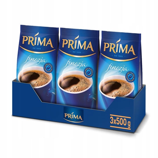Kawa mielona zestaw Prima Finezja 3x 500g Prima