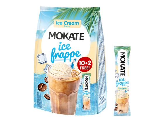 Kawa mrożona MOKATE ICE Frappe o smaku Ice Cream Mokate