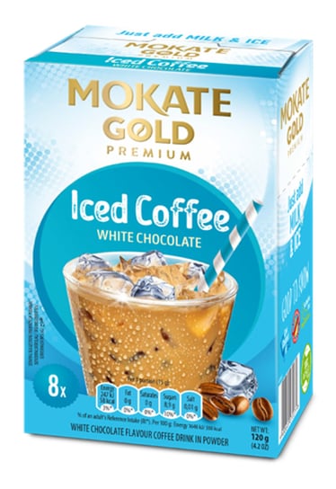 Kawa mrożona o smaku Białej Czekolady Mokate Mokate